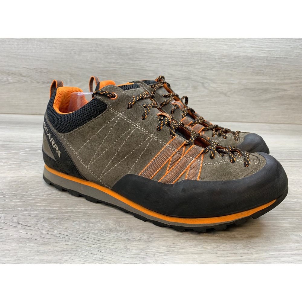 Scarpa Crux Approach Men's Shoes 10 Orange Hiking Scrambling Outdoor Shoes